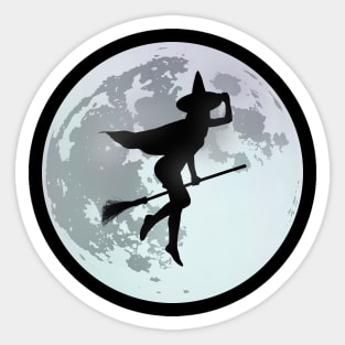 The Flying Witch Sticker